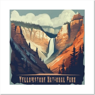 Yellowstone National Park Posters and Art